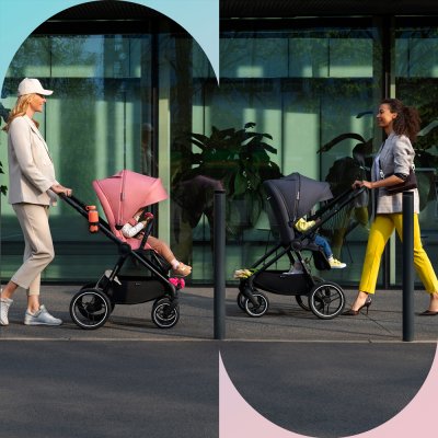 KINDERKRAFT SELECT Kinderwagen kombiniert Nea 2in1 Midnight Black, Premium