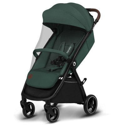 LIONELO Wózek spacerowy Ingrid Green Emerald
