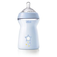 CHICCO Dječja bočica Natural Feeling 330 ml dječak 6m+