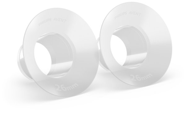 Philips AVENT Hands-Free Brustschalenaufsätze L, Silikoneinlagen