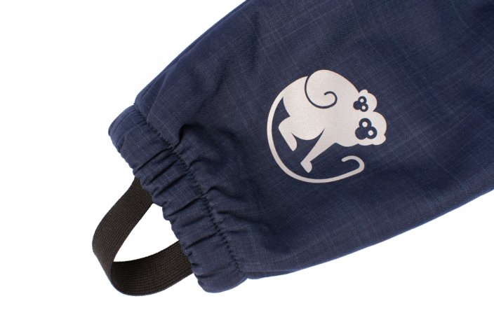 Pantaloni bimbi invernali in softshell regolabili con pelliccia Monkey Mum® - Fiaba della buonanotte