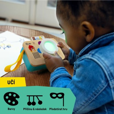 BABY EINSTEIN Jucărie interactivă cu sunet aparat foto HAPE 6luni+