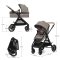 KINDERKRAFT Kombikinderwagen 3in1 Esme Sand Beige