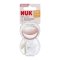 NUK Mommy Feel Schnuller in Box, Pfirsich 0-9m, 2 Stk