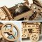 RoboTime 3D Puzle de madera mecánico Tractor