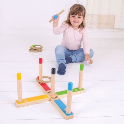 Bigjigs Toys Rzucanie kółek