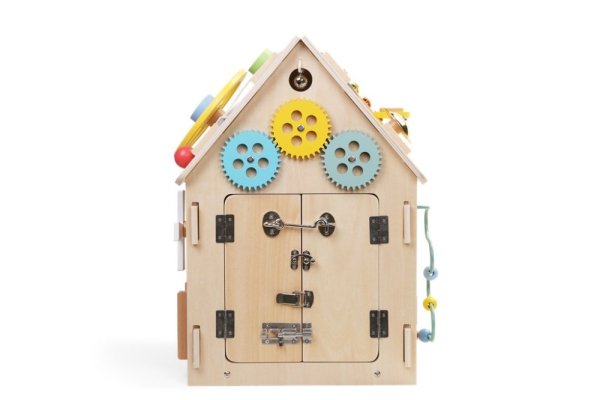 2Kids Toys Activity Board Häuschen Natur