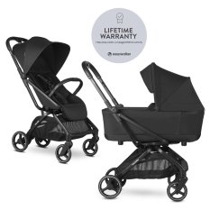 EASYWALKER Cărucior combinat Rockey M Pure Black