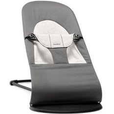 BABYBJÖRN Lounger Balance Weicher, dunkelgrauer Jersey