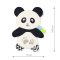 BABYONO Zabawka przytulanka Panda Polly 3m+