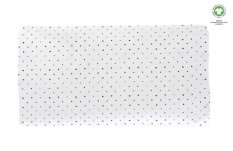MOTHERHOOD Lençol-capa com elástico BIO Black Dots 60x120 cm