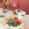 Puzzle 3D en bois RoboTime - Bouquet de fleurs