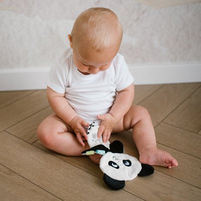BABYONO Zabawka przytulanka Panda Polly 3m+
