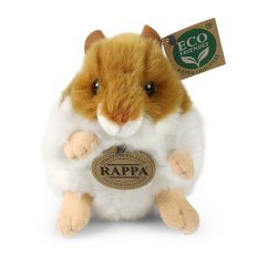 Rappa Plysch hamster 13 cm ECO-FRIENDLY