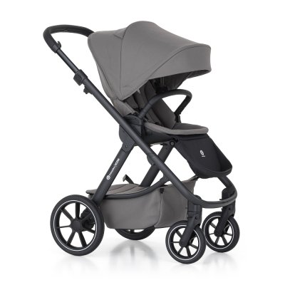 PETITE&MARS Kočárek kombinovaný ICON 2v1 Dove Grey XXL RWS + Core Pro i-Size Black Grey + Báze
