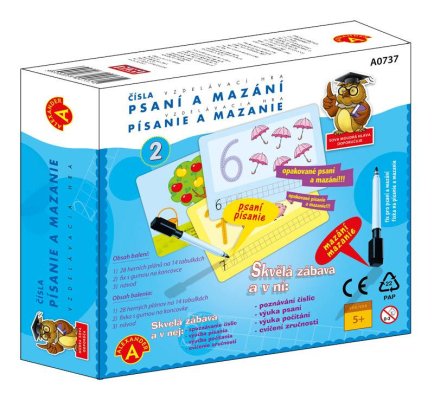 Pexi Pisanje i brisanje 2 brojevi