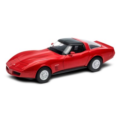 Welly Chevrolet Corvette Coupe (1982) 1:34 czerwony