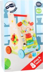 small foot Drewniany chodzik łąka kwiatowa