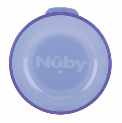 NUBY Mok niet-vloeiend 360° 300ml, 6 m+ roze/paars