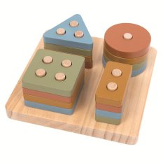 2Kids Toys Nakładanie Kolorowe kształty