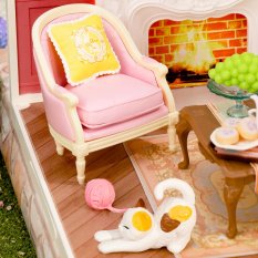 RoboTime 3D Holzpuzzle Miniaturhaus Afternoon Tea