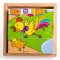 Bigjigs Toys Obrazkowe kostki kubusy Zwierzątka 9 kostek
