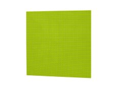 L-W Toys Grande plaque de construction 50x50 plots vert citron