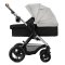 KINDERKRAFT Kočárek kombinovaný 3v1 Moov 2 XL Air Grey