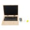 small foot Houten magnetische laptop