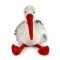 Rappa Plush Stork Bird 39 cm ECO-FRIENDLY