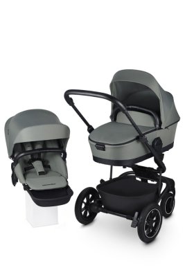 EASYWALKER SET Kinderwagen 4-in-1 Harvey⁵ Agave Green XXL AIR + CYBEX Aton B2 i-Size + Basisstation