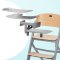 KINDERKRAFT SELECT Esszimmerstuhl 3 in 1 LIVY Eiche, Premium
