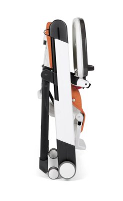 PEG PÉREGO Esszimmerstuhl Siesta Follow Me 2022 Licorice + gratis Querstange