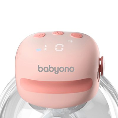 BABYONO Elektrische Milchpumpe Double Twinny + Stilleinlagen 100 + 40 GRATIS