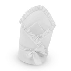BELISIMA Swaddle de algodão puro com inserção removível de coco Cinza 75x75 cm