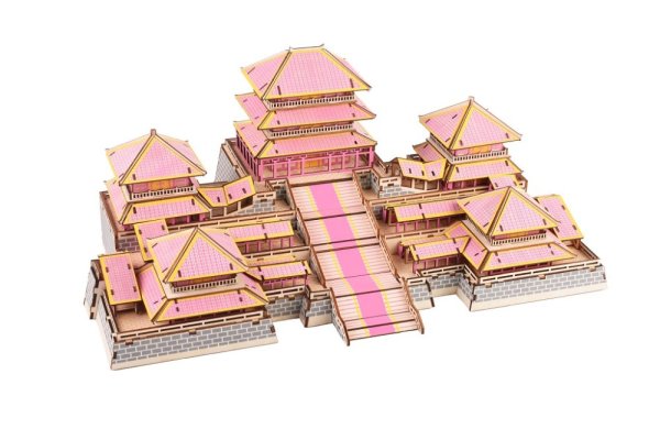 Woodcraft Puzzle 3D de madera Palacio Epang
