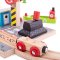 Bigjigs Rail Premogovni dok z žerjavom