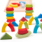 Bigjigs Toys Arcos e Triângulos de Empilhar em Madeira