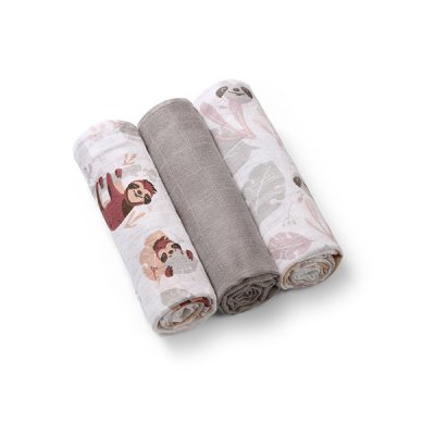 BABYONO Super Soft muslinske pelene 3 kom - Sive, 70x70 cm