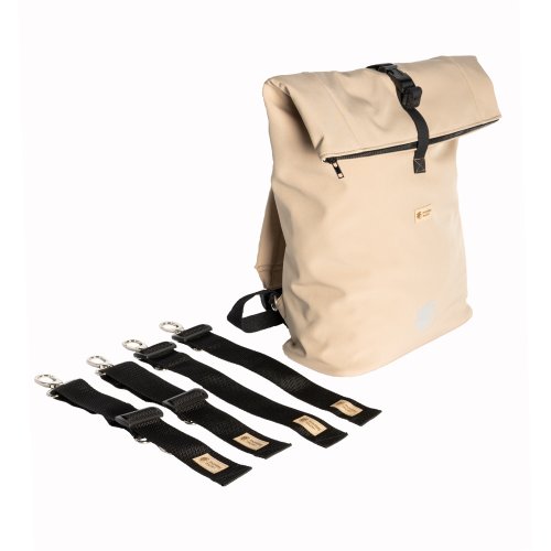 Monkey Mum® Zintegrowany plecak z softshellu na nosidełko Carrie - Safari tour