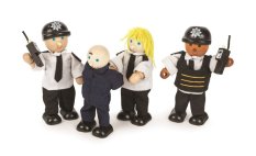Tidlo Figuras Policías y Ladrón