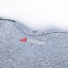 Body ślizg obrazek DRUK Outlast® - szary melanż/szary melanż zwierzątka