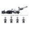 Sluban Army WW2 M38-B0681 Set de técnica antiaérea alemana
