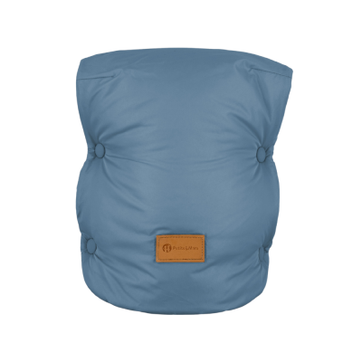 PETITE&MARS Set zimní fusak Jibot 3v1 + rukavice na kočárek Jasie Ocean Blue Horizontal