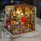 RoboTime 3D Holzpuzzle Miniatur Sam's Arbeitszimmer