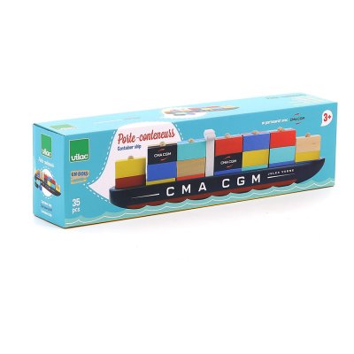 Vilac Container Ship Stacking Toy