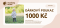 Dárkový poukaz v hodnotě 1000 Kč