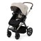 KINDERKRAFT Kombikinderwagen Moov 2 3in1 Moonlight Grey - Schaumstoffräder