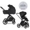 EASYWALKER Kombi-Kinderwagen Zoey Pure Black