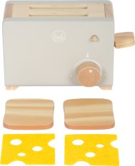 small foot Holz-Toaster Tasty grau